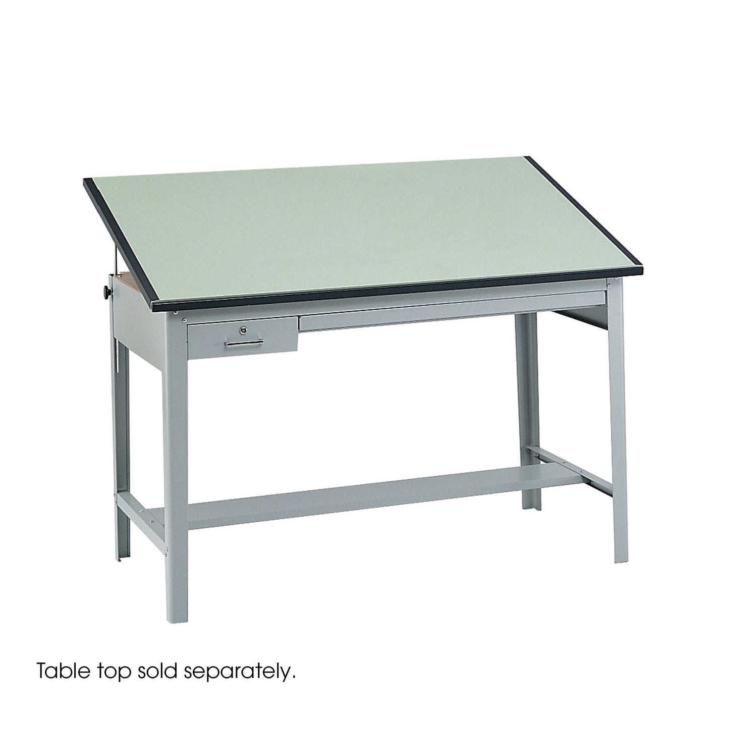 Safco Products 3962GR Precision Drafting Table Base for Use with 3952, 3953 Table Top, Sold Separately, Gray