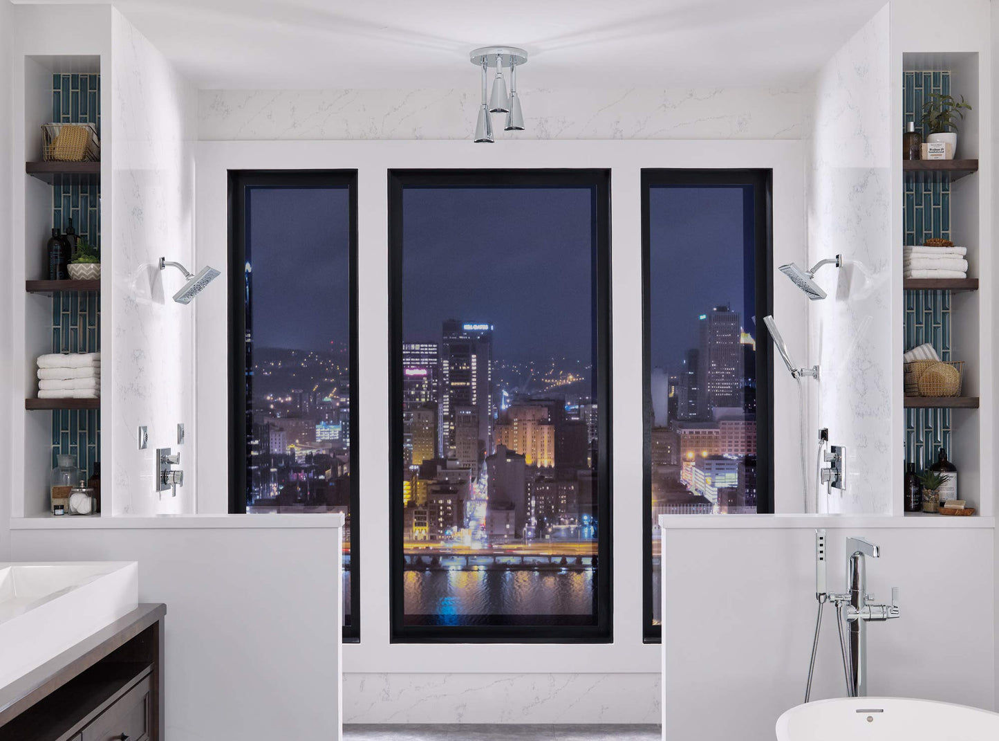 Delta Faucet Ara 17 Series 6-Setting Integrated Diverter Valve Trim Kit, Chrome Diverter Valve Trim Kit, Shower Trim Kit, Chrome T27967 (Valve Not Included)