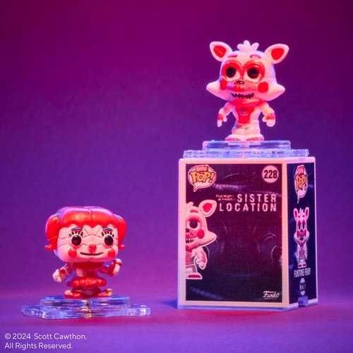 Funko Bitty Pop! Five Nights At Freddy's 4-Pack | Collectible Mini Figures - Ballora, Funtime Foxy, Baby & Mystery Mini - 0.9 Inch (2.2 Cm) Gift Idea & Cake Topper
