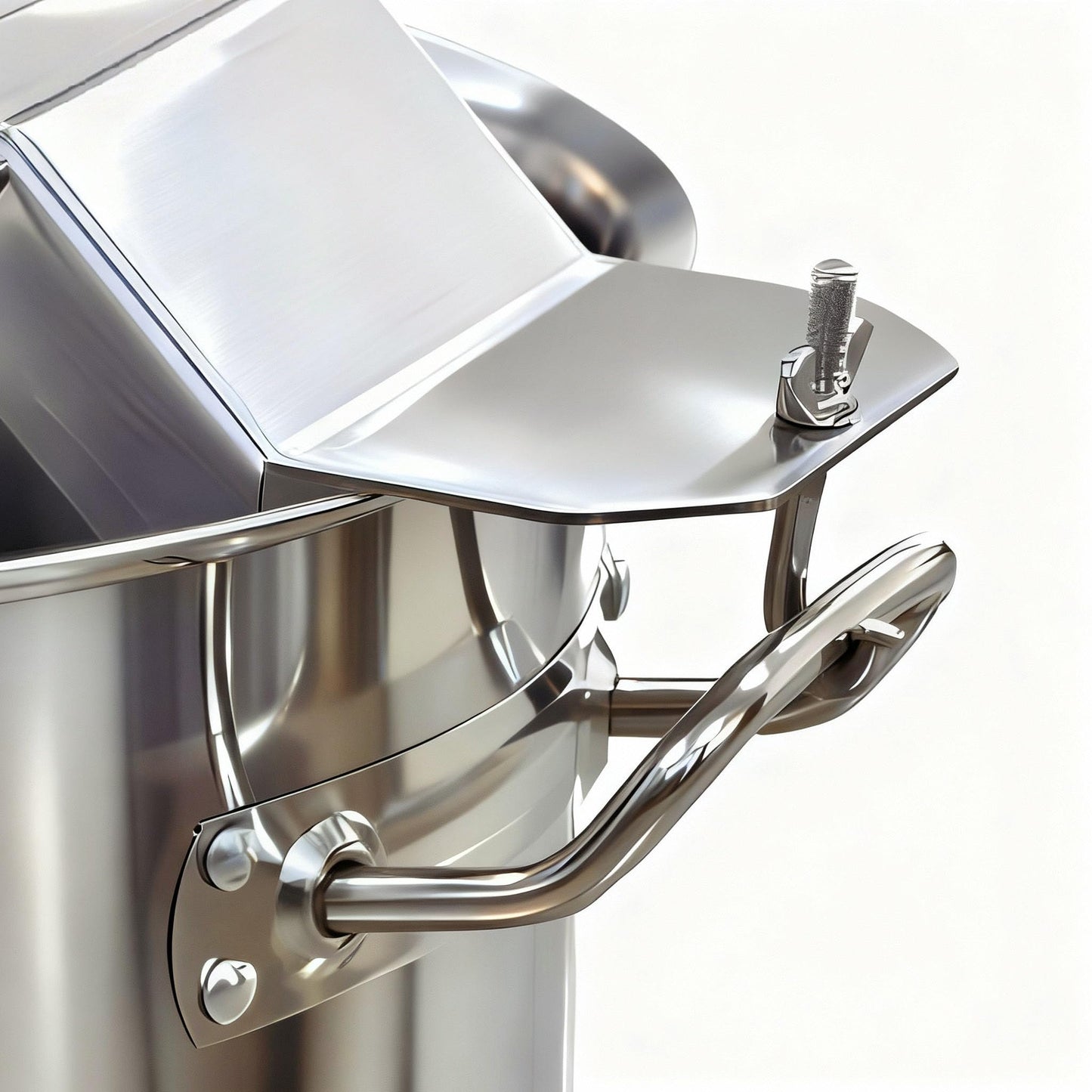 40L/10.5 Gal Automatic Food Mixer 110V 180W Stainless Steel Electric Mixer For Cooking Agitator Chocolate Paste Heat Mixing Machine Food Mixer Pot Seasoning Bottom Soup Sauce Stirrer