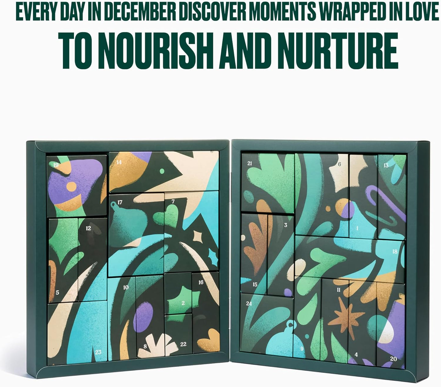 The Body Shop Classic Beauty Advent Calendar - 24-Piece Gift Set with Creams, Gels & Hand Balms