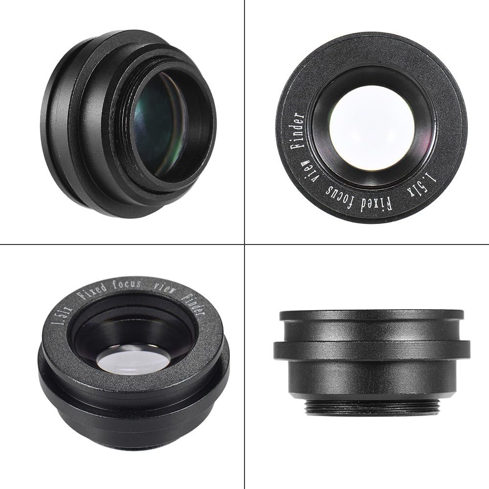 1.51X Zoom Viewfinder Eyepiece Magnifier, Aid for Short Sighted Long Sighted DSLR Photographers, for Glasses Wearers