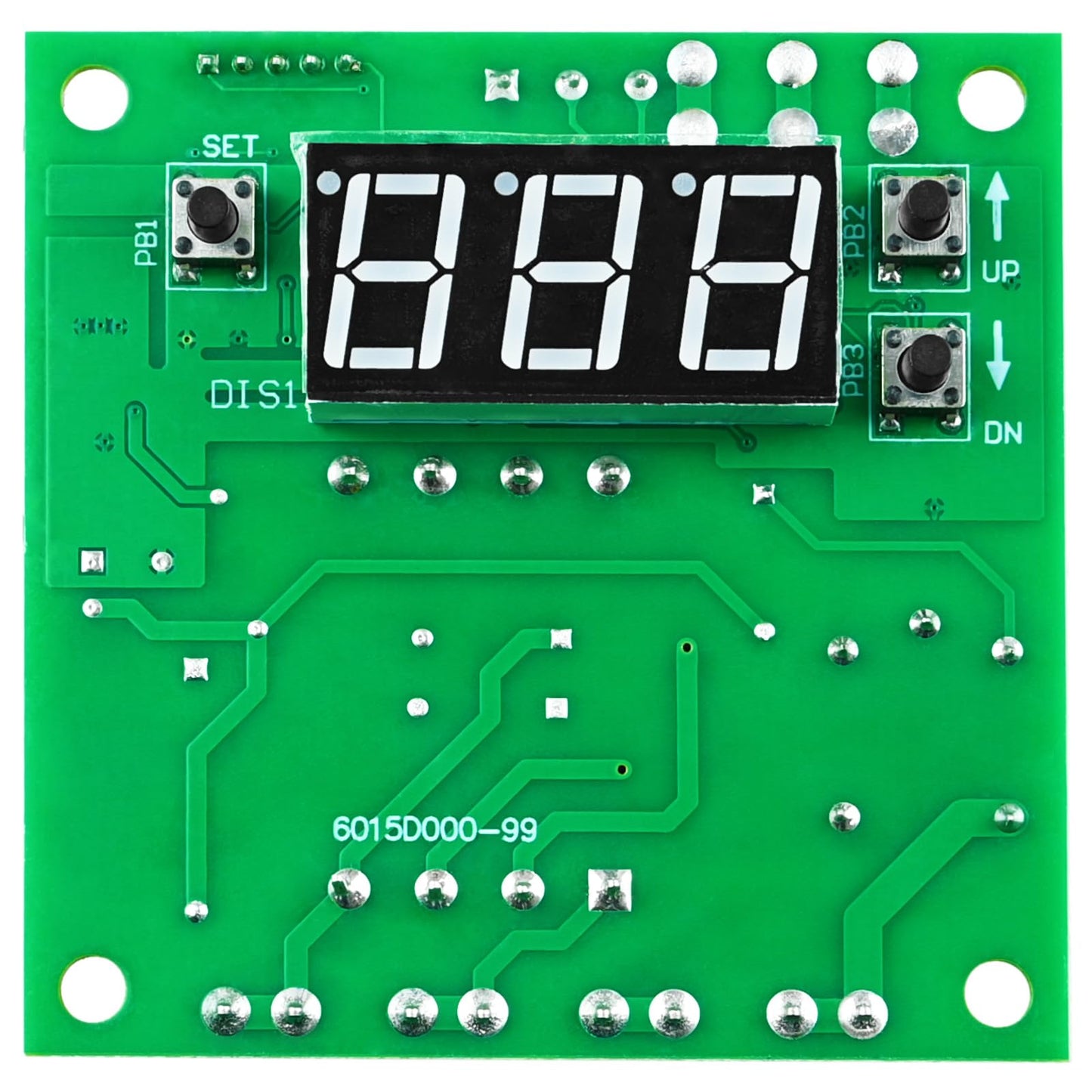 02.01.222A Electronic Control Board Compatible with Hatco 02.01.222A, 120V Digital Thermostat for Commercial Food Warmers
