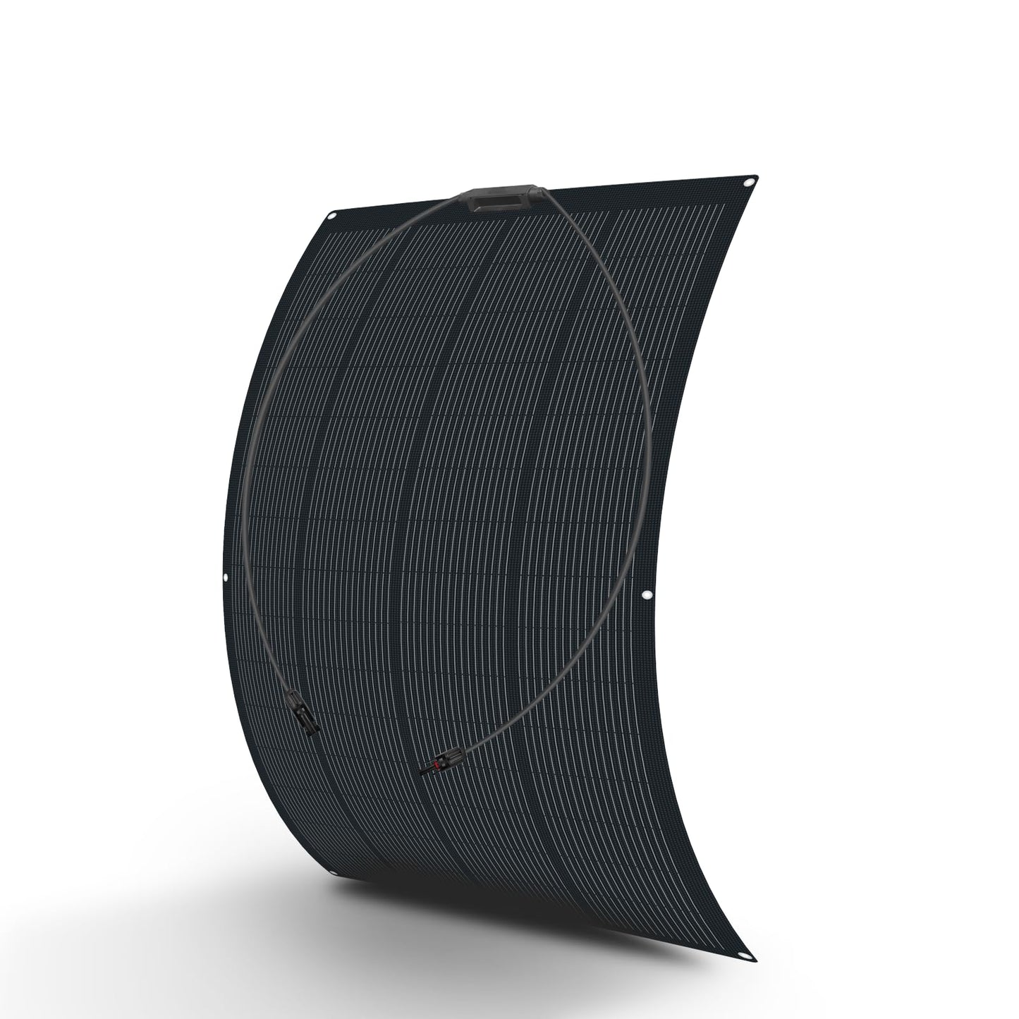 Newpowa Solar Panels 220 Watt 12V, Flexible Solar Panel 220W, 250° Ultra Thin Ultra Lightweight Off-Grid Charger for Marine RV Cabin Van Car Curve Surfaces