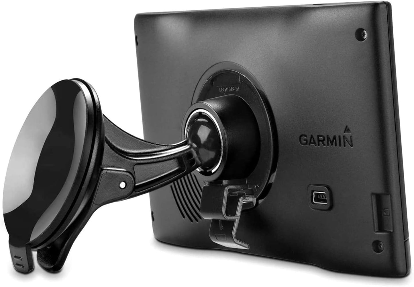 YiePhiot 17mm GPS Windshield Mount Holder for Garmin Nuvi Drive Drivesmart Series with Swivel Ball Mounting Pattern