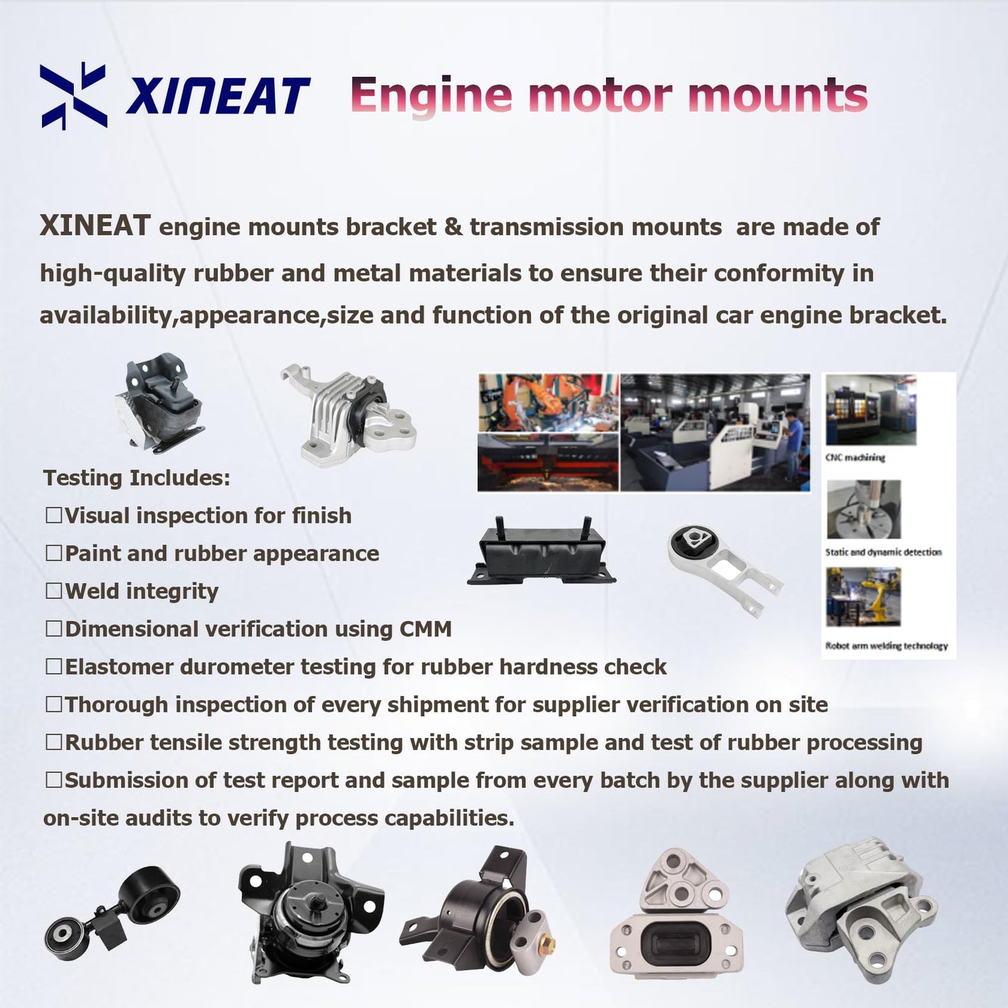 85608074 85608073 Front Left Right Engine Mount Hydraulics Compatible with 2019-2023 Cadillac Escalade Chevrolet Tahoe GMC Yukon XL 5.3L 6.2L Replacement 3585 3586 2pcs XINEAT