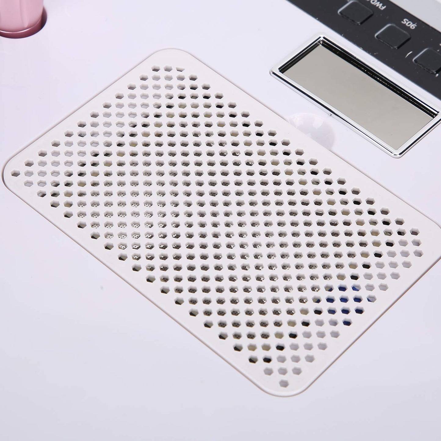 Nail Drill with Curing Lamp, Nail Dust Collector, LED Light, Grinding Machine - 108W 4-In-1 Nail Art Kit for Efficient Nail Polishing and Dust Removal (US Plug)