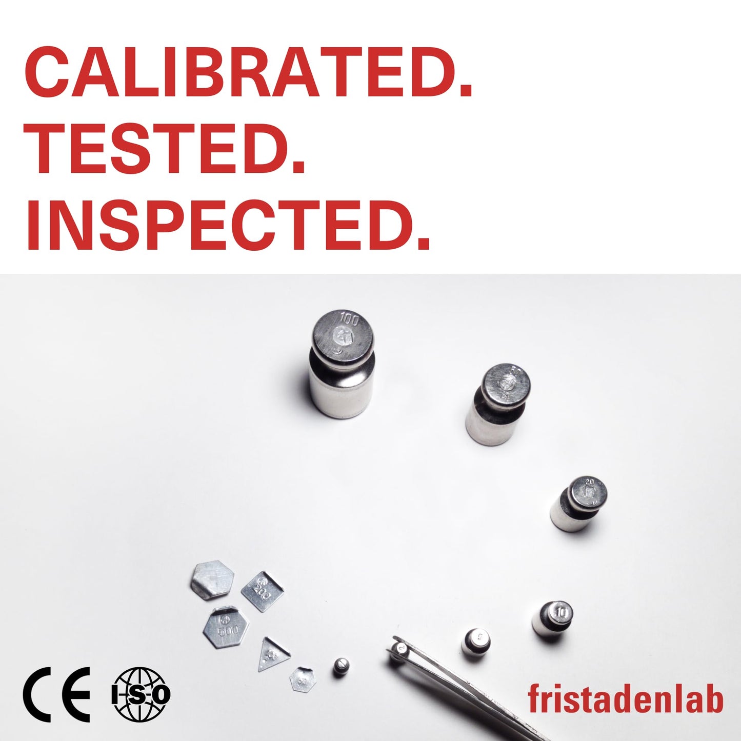 Fristaden Lab Counting Scale for Small Parts | 15 kg x 0.5 g | USA Company | Units: g, lbs, oz, kg