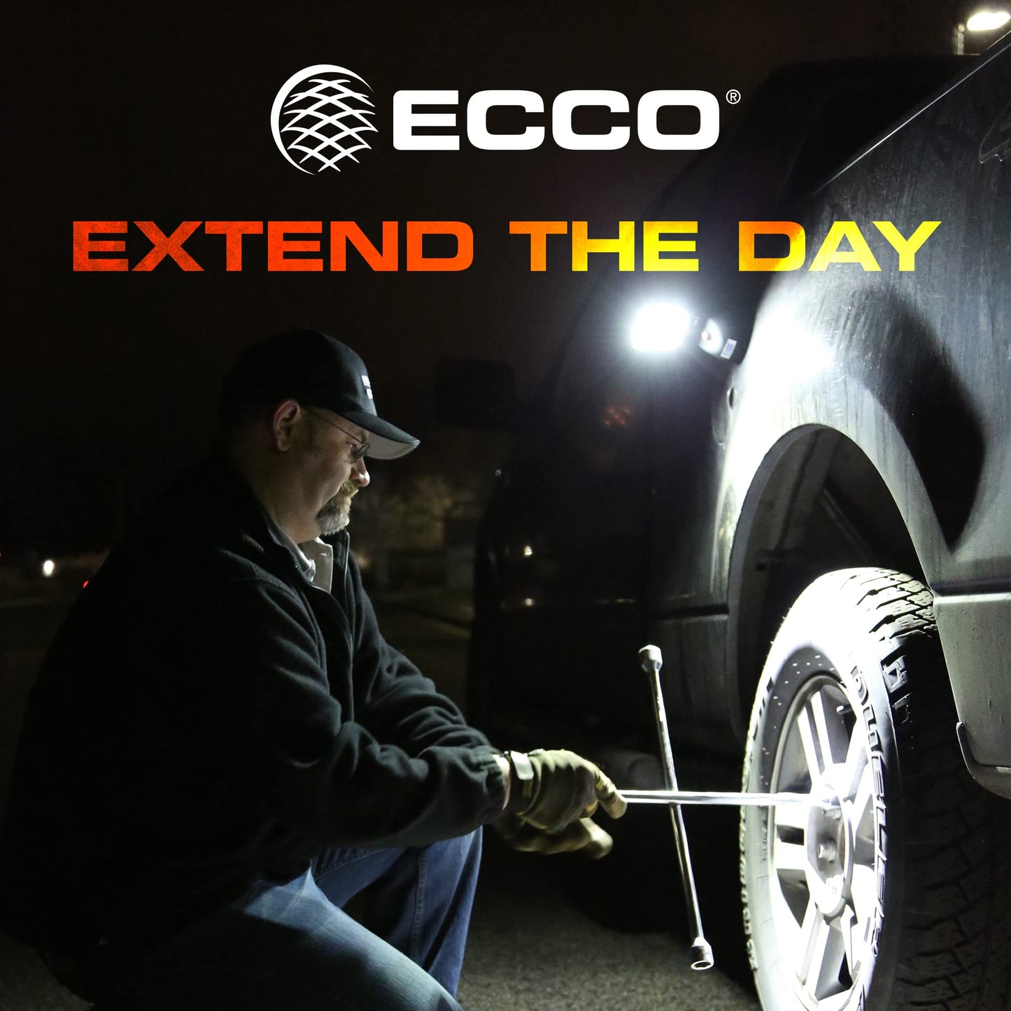 ECCO Magnetic Flood Five 3W Led Worklamp 12V 650 Raw Lumens