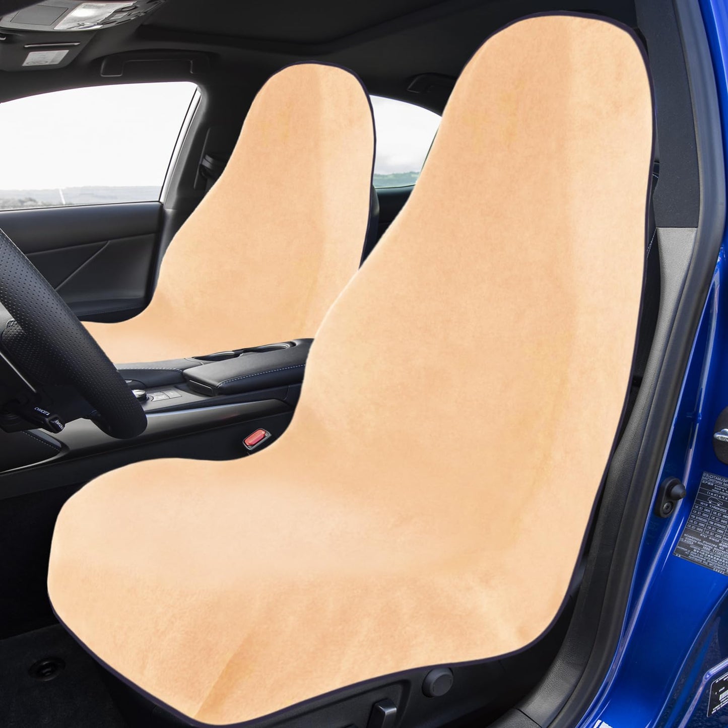 LBIHHNQ Waterproof Car Seat Towel Cover - Sweat-Proof & Durable Machine Washable for Athletes, Gym Workouts - Fits Various Vehicles - Car Seat Towel Cover After Gym (1Pcs,Beige)