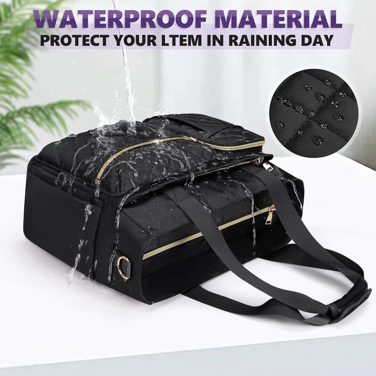 SDYSM 15.6 inch Teacher Tote Bag Laptop Bag Work Bags for Women Nurse Tote Professional Computer Messenger Shoulder