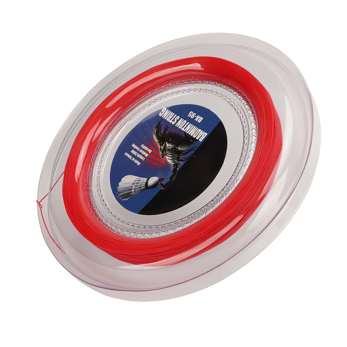 Keenso Badminton Racquet String, 200m Resin Fibre for Training, Competition, Home, and Professional Use