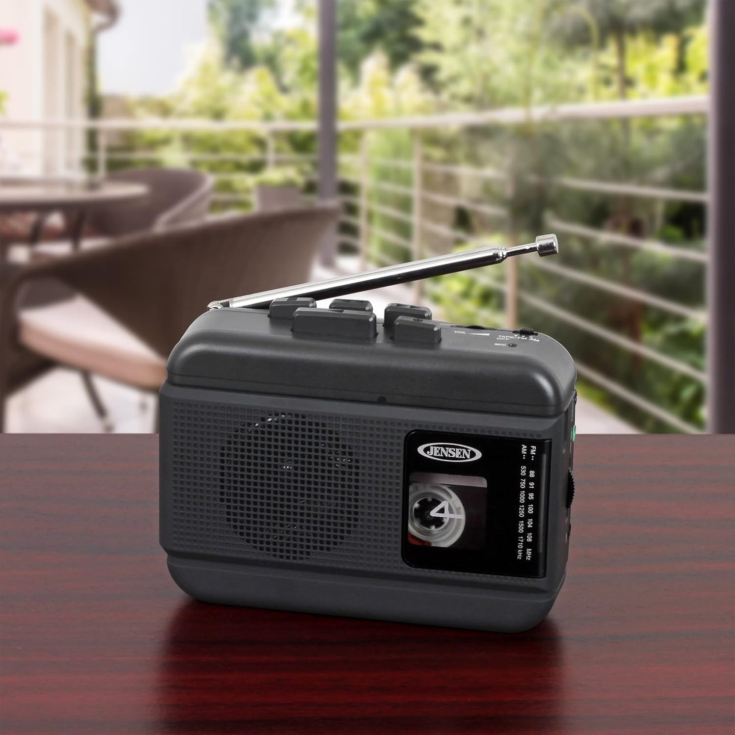 Jensen Cassette Personal Player/Recorder with AM/FM Radio