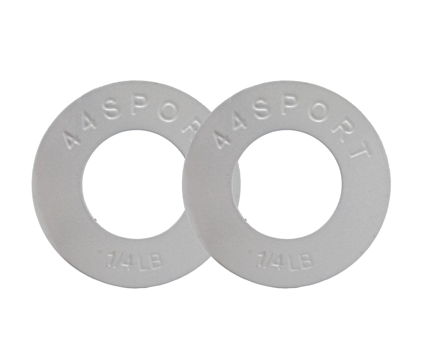 44LLC 44SPORT Olympic Fractional Plates -Pair of 1/4, 1/2, 3/4, 1 lb Weights (8 Plates. Total Weight: 5lbs)