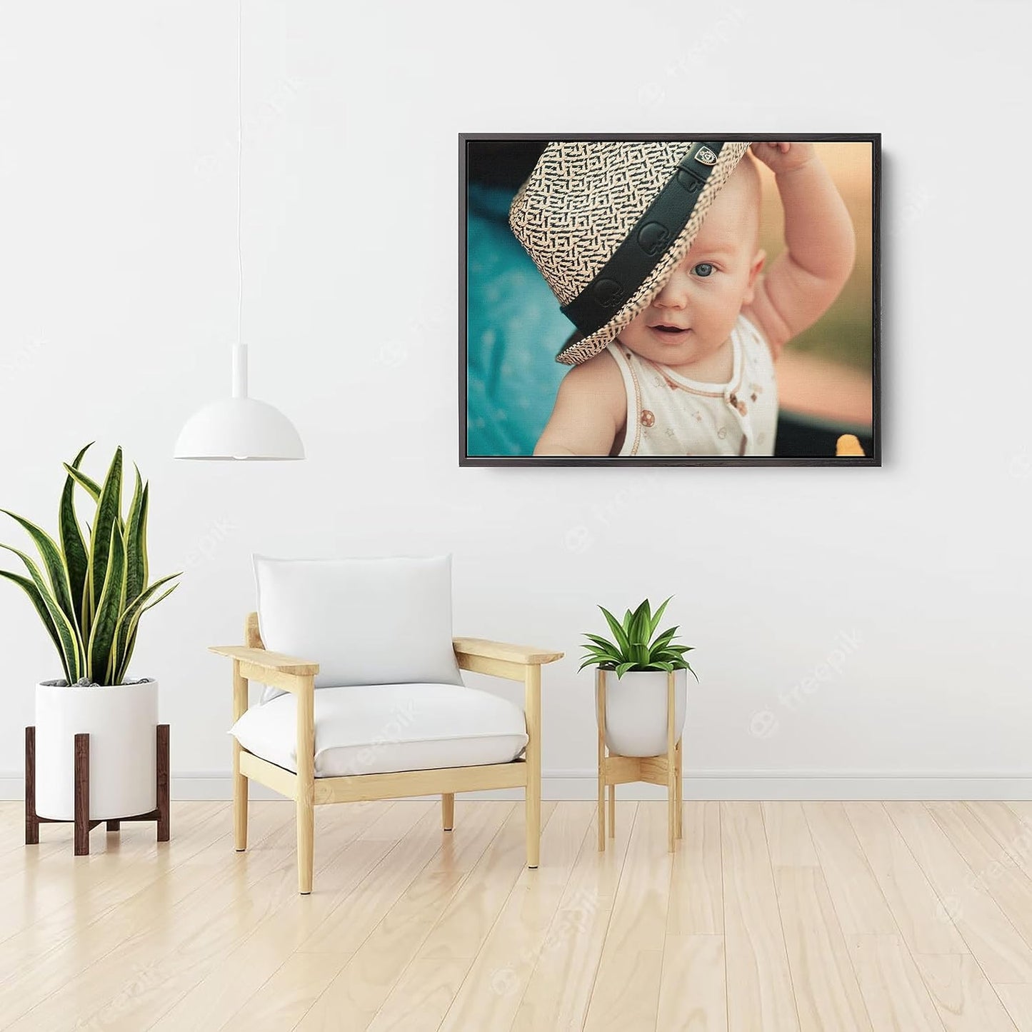 P&L ART. Personalized Custom Canvas Prints: Photo On Canvas Transform Your Photos into Stunning Framed Wall Art Digitally Printed Photo To Canvas Ideal for Home Decor Gifts Keepsakes Black 20X24