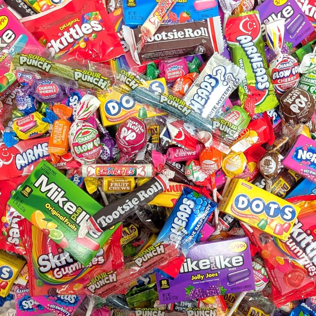 Ultimate Name Brand Candy Variety Pack - 20 lb Bulk Individually Wrapped - No filler Candies - Perfect for Party Candies Stuffers or Party Favor Candys for Kids Goodie Bags - Party Favors for Kids
