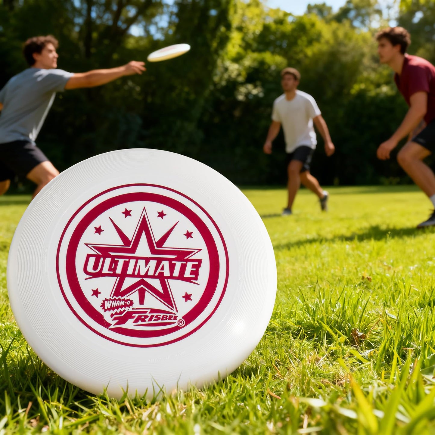 Wham-O Frisbee Official Ultimate 175g Flying Disc, 10.75 Inch Professional Training Disc for Competition and Outdoor Fun