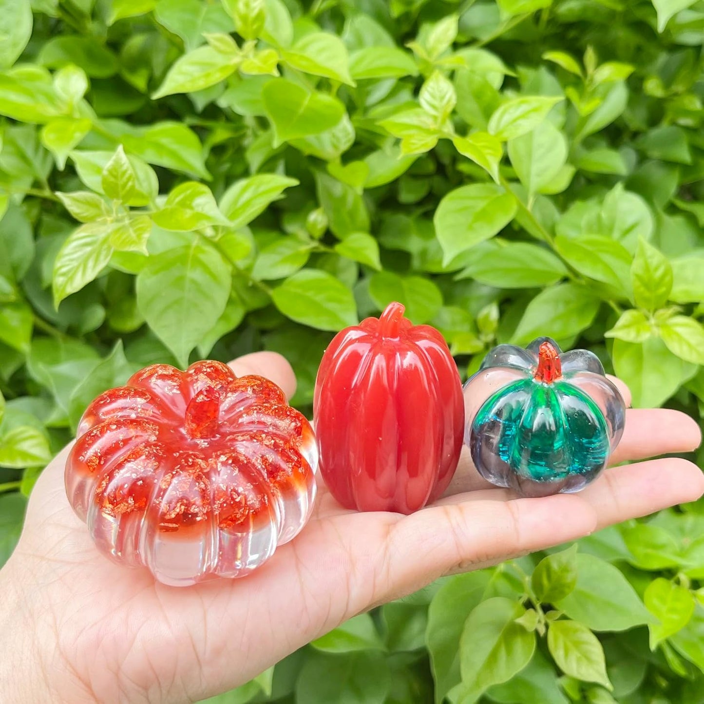 Skiennix 3D Pumpkin Resin Molds - Mini Silicone Molds for Epoxy, Soap & Candle Making | Halloween Decor