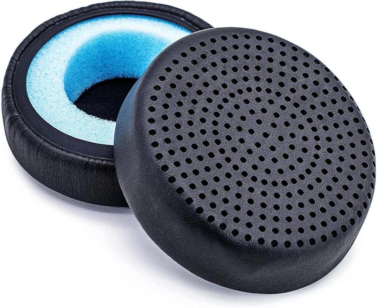 JESSVIT Grind Bluetooth Wireless On-Ear Headphones Replacement Earpads - Protein Leather Ear Cushions, Brown