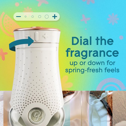 Glade PlugIns Scented Oil Air Freshener, Cool Coconut Limited Edition, 1.34 oz Total, 2 Refills