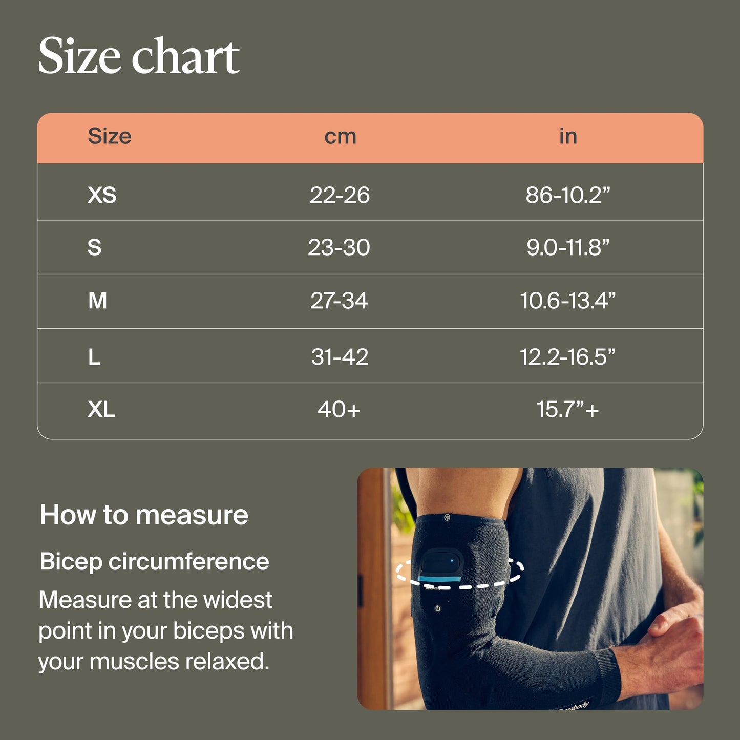 Therabody RecoveryPulse Arm - Compression and Vibration Sleeve for On The Go Relief, Reduce Soreness and Pain in Arms, Increase Flexibility, Circulation and Accelerate Recovery (Large)