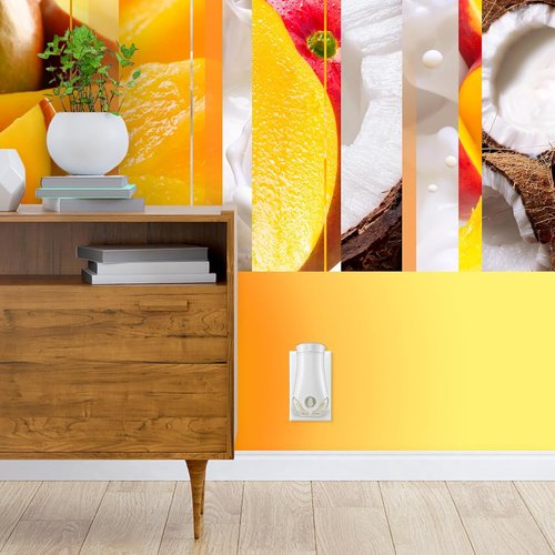 Glade PlugIns Refills Air Freshener - Mighty Mango Scented Essential Oils | 0.67 Fl Oz, 5 Count