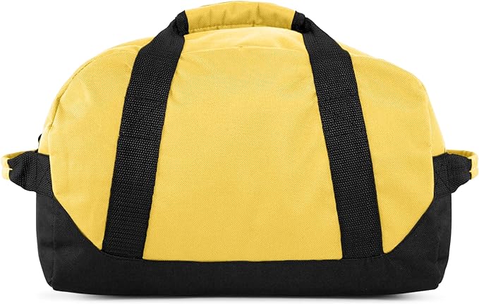 DALIX 14" Small Duffle Bag Two Toned Gym Travel Bag