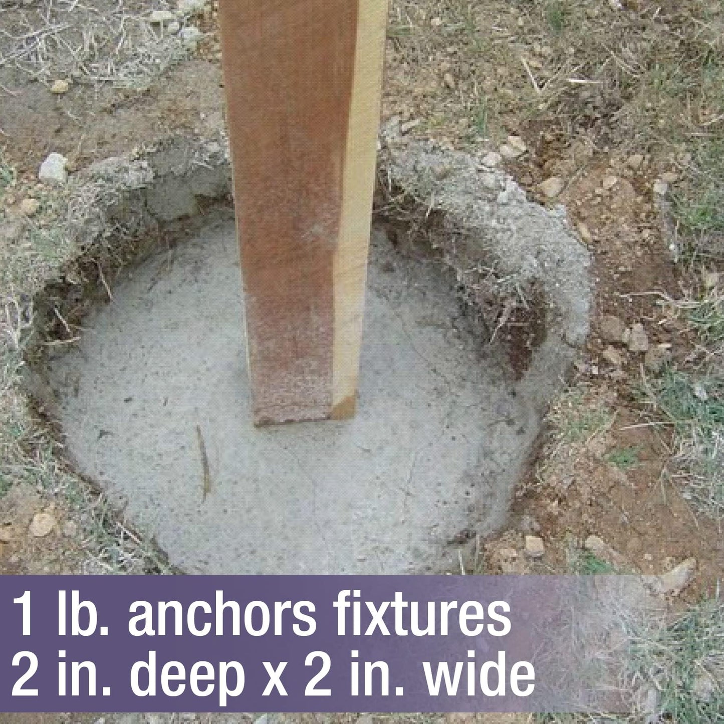 Akona Instant Anchoring Cement - Quick Setting Powder, Set Railings, Bolts, Poles, Fixtures, and More, High-Strength, Just Add Water (10 Pounds)