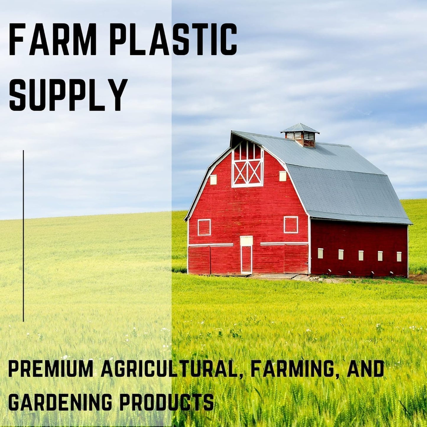 Farm Plastic Supply - Bi-Directional Geogrid for Retaining Wall 6.5ft x 288ft, Geogrid Used for Driveway, Retaining Wall, Geocell