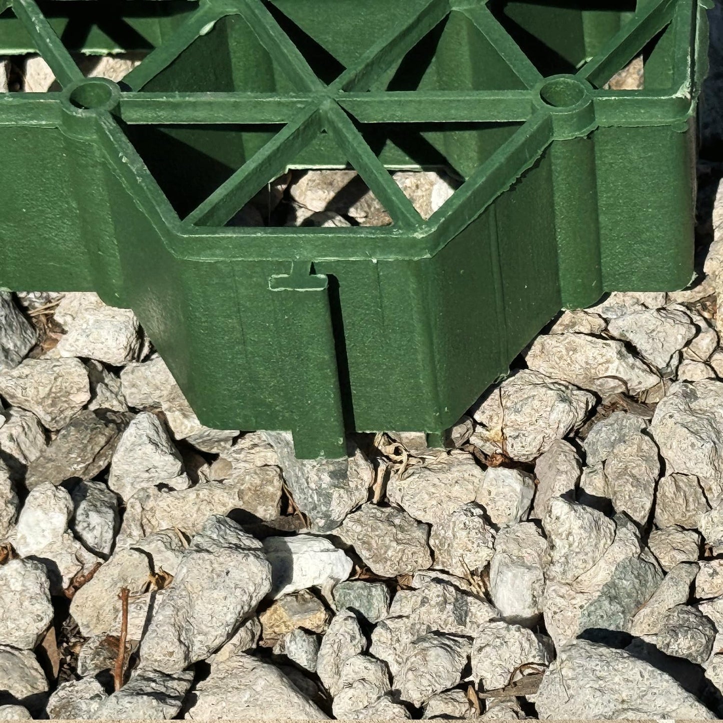 Sandbaggy Geogrid Paver (Green) 1.5" Depth (20x20) | Gravel & Grass Driveway Grid (20x20, 6, Count)