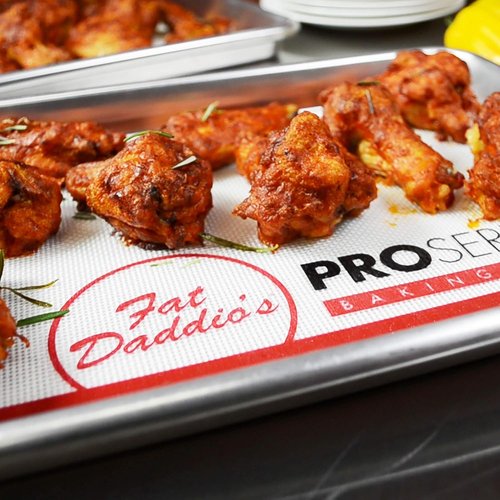 Fat Daddio's Half Sheet Pan Set - Natural Aluminum, 2-Pack for Perfect Baking Results