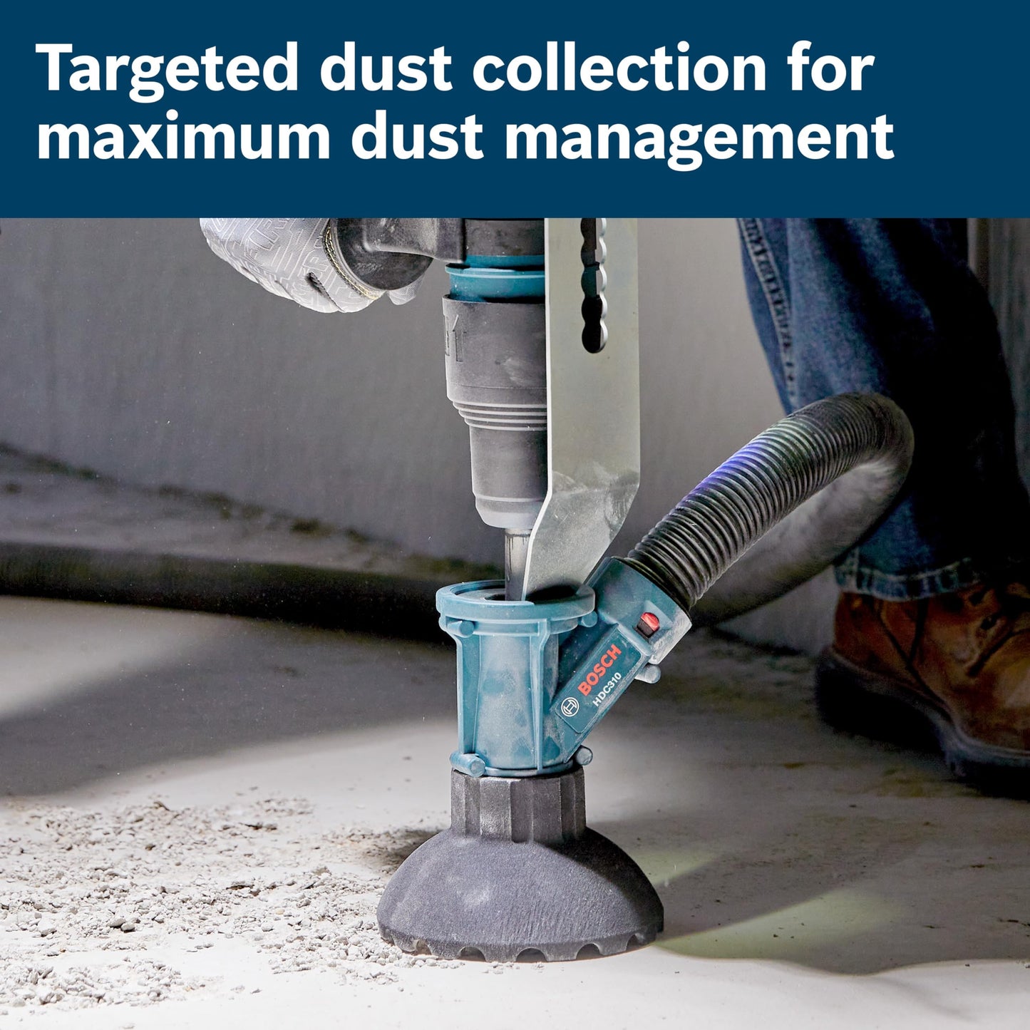 Bosch HDC310 SDS-max® and Spline Dust-Collection Attachment