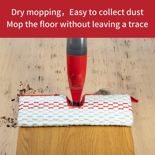 10 Pack Microfiber Spray Mop Pads Compatible with ProMist MAX Replace Head