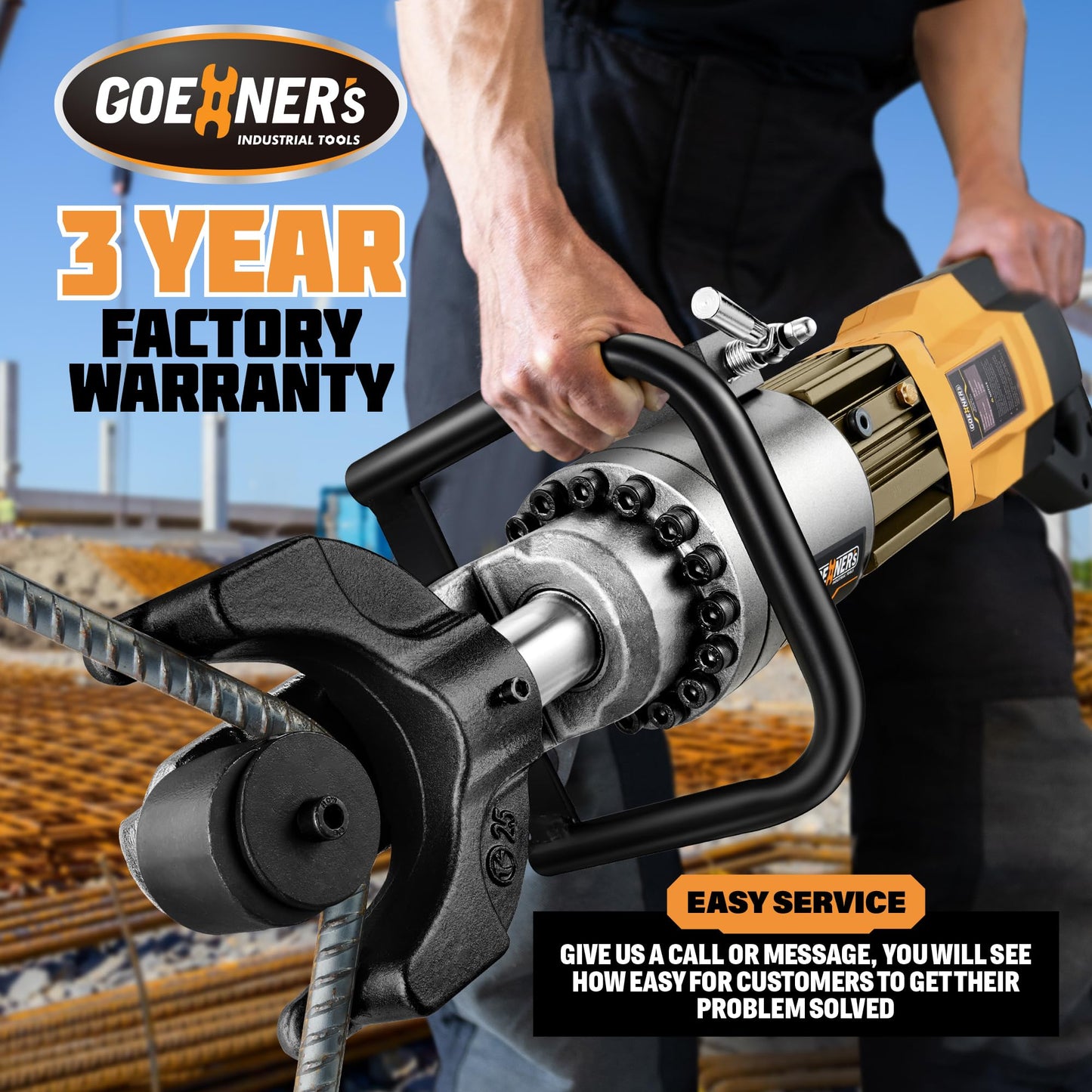 2026 Upgraded Electric Rebar Bender with Pure Copper Brushless Motor, Portable Hydraulic Rebar Bender Tool, Max Bend 7/8 Inch 22mm #7 Rebar, Bend Angle 0-130°, Handheld Rebar Bender Machine, 110V