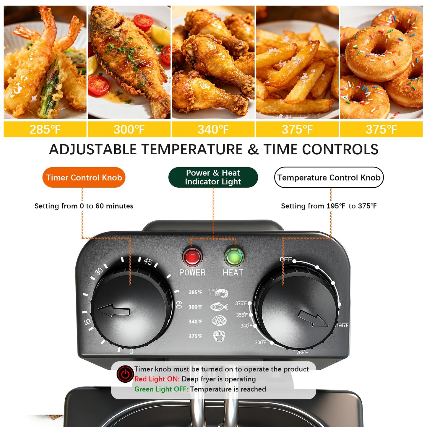 Sous Vide Cooker WiFi Kit & Deep Fryer with Oil Filtration