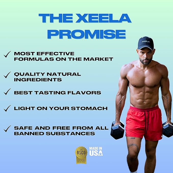 XEELA Plant Based Vegan Protein Powder - Independently Tested - 25g High Protein, Pea Protein for Men & Women - Vitamins & Minerals, Non GMO, Dairy & Gluten Free, LowCarb & LowFat (Java Chip)