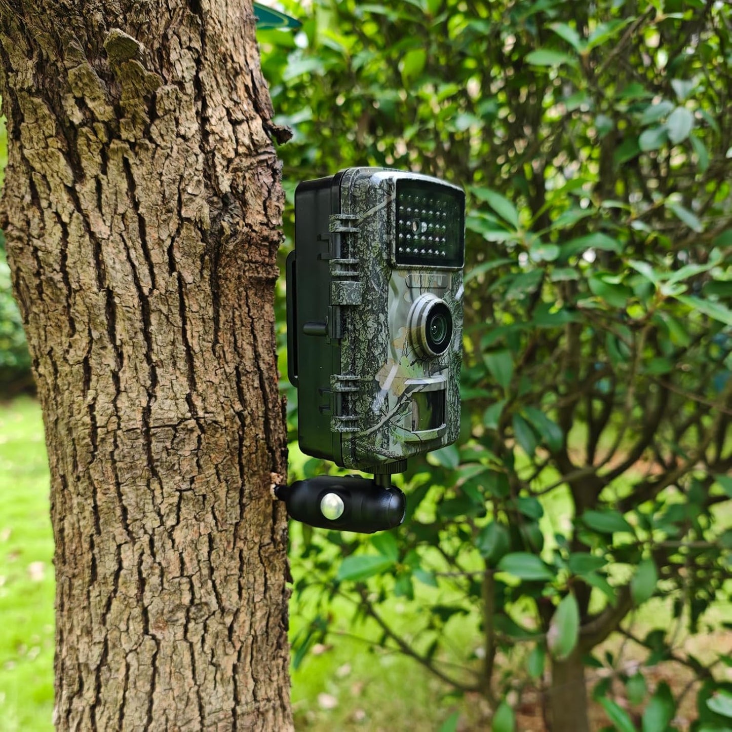 Kuiming 360 2 Packs Adjustable Trail Camera Tree Mount: Game Camera Outdoor Mounting Bracket Holder with Double Swivel