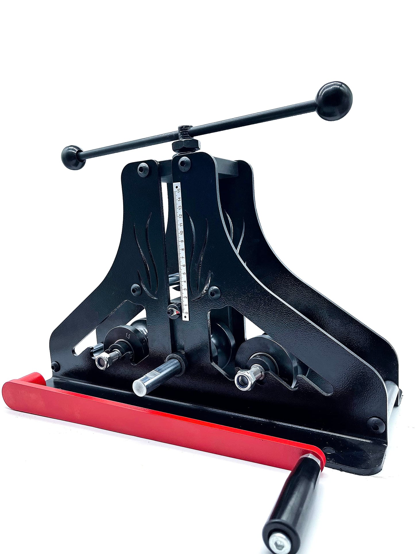 Manual Tube Pipe Roller Bender, High Precision Tubing Pipe Bender, one set of 1-1/2" round tube roller
