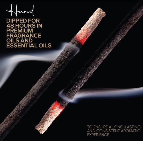 Citronella Exotic Incense Sticks 11 Inch - Bulk 1 Bundle 85 to 100 Sticks - Natural 11" Long Lasting Aroma That Burns for 45 to 60 Minutes.