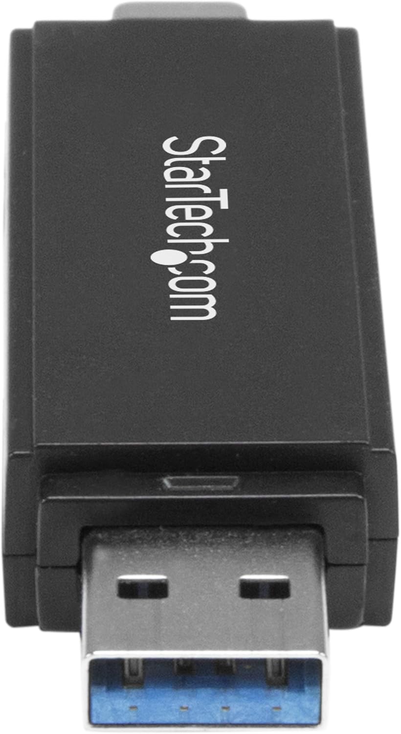 StarTech.com 3.0 5Gbps USB Memory Card Reader - USB SD Card Reader - Compact - - USB Card Reader - MicroSD USB Adapter