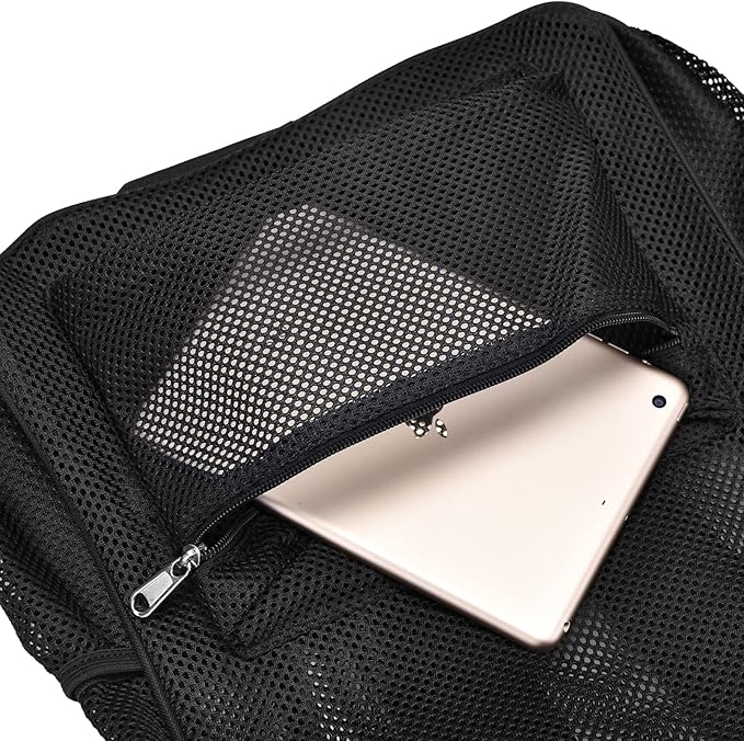 Oraben Duty Mesh Backpacks for Adults,See Through Backpack for Swimming Work Outdoor, Diving Backpack Carry Portable Oxygen Concentrators
