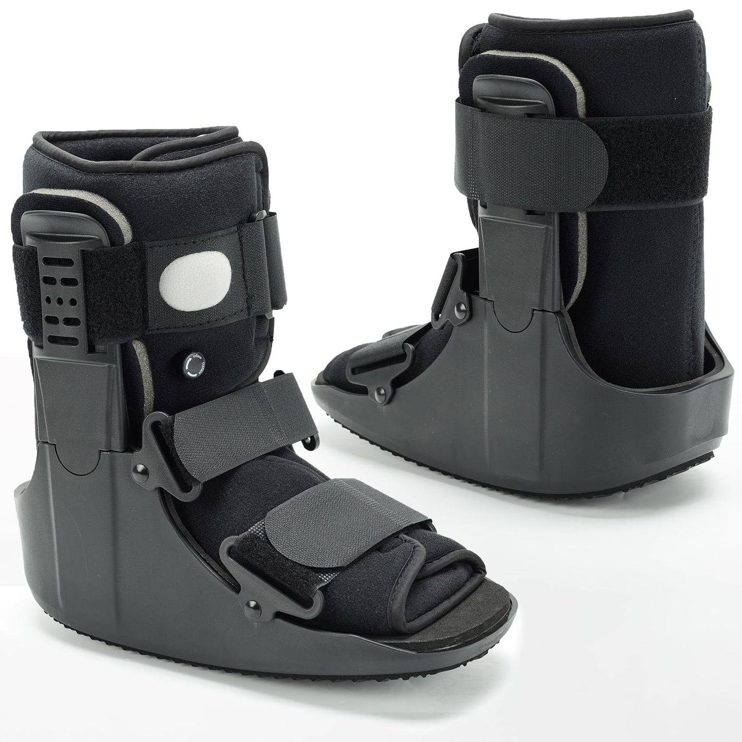 honarry Walking Boot for Broken Foot & Injuries - Lightweight Medical Boot with Anti-Slip Sole, Adjustable Straps & Rigid Support for Ankle/Foot Recovery M