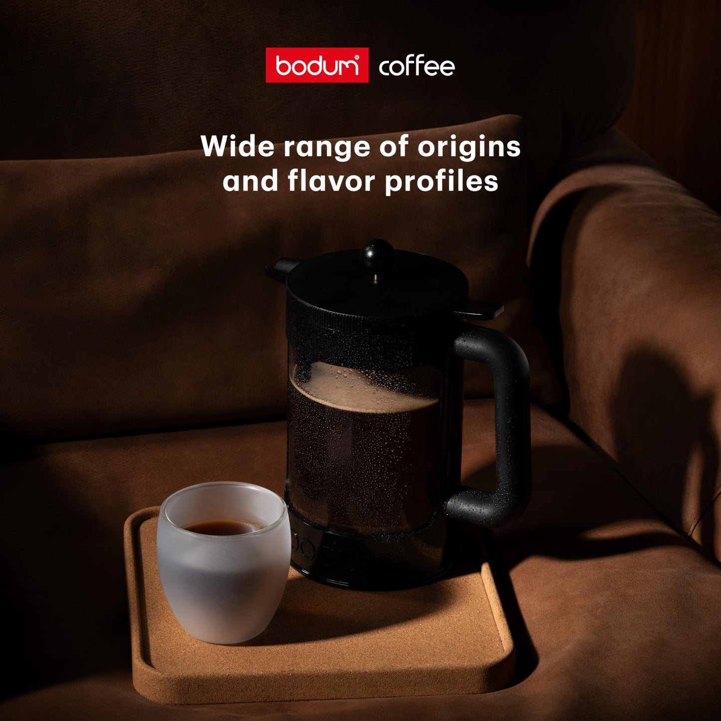 Bodum Roasting Brazil Coffee, Whole Bean, 12oz (340g) - Roasted in Denmark