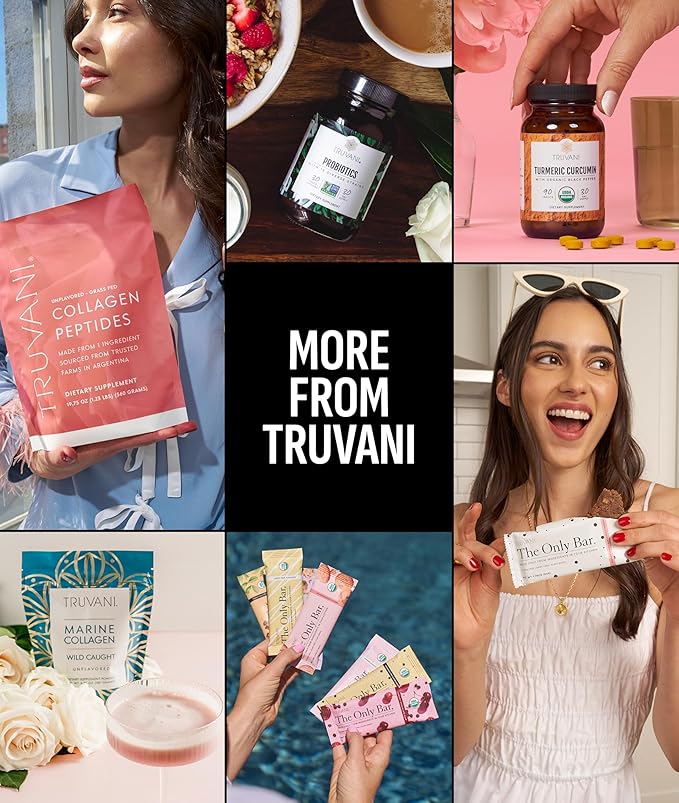 Truvani Vegan Pea Protein Powder | Chocolate | 20g Organic Plant Based Protein | 20 Servings | Keto | Gluten & Dairy Free | Low Carb | No Added Sugar