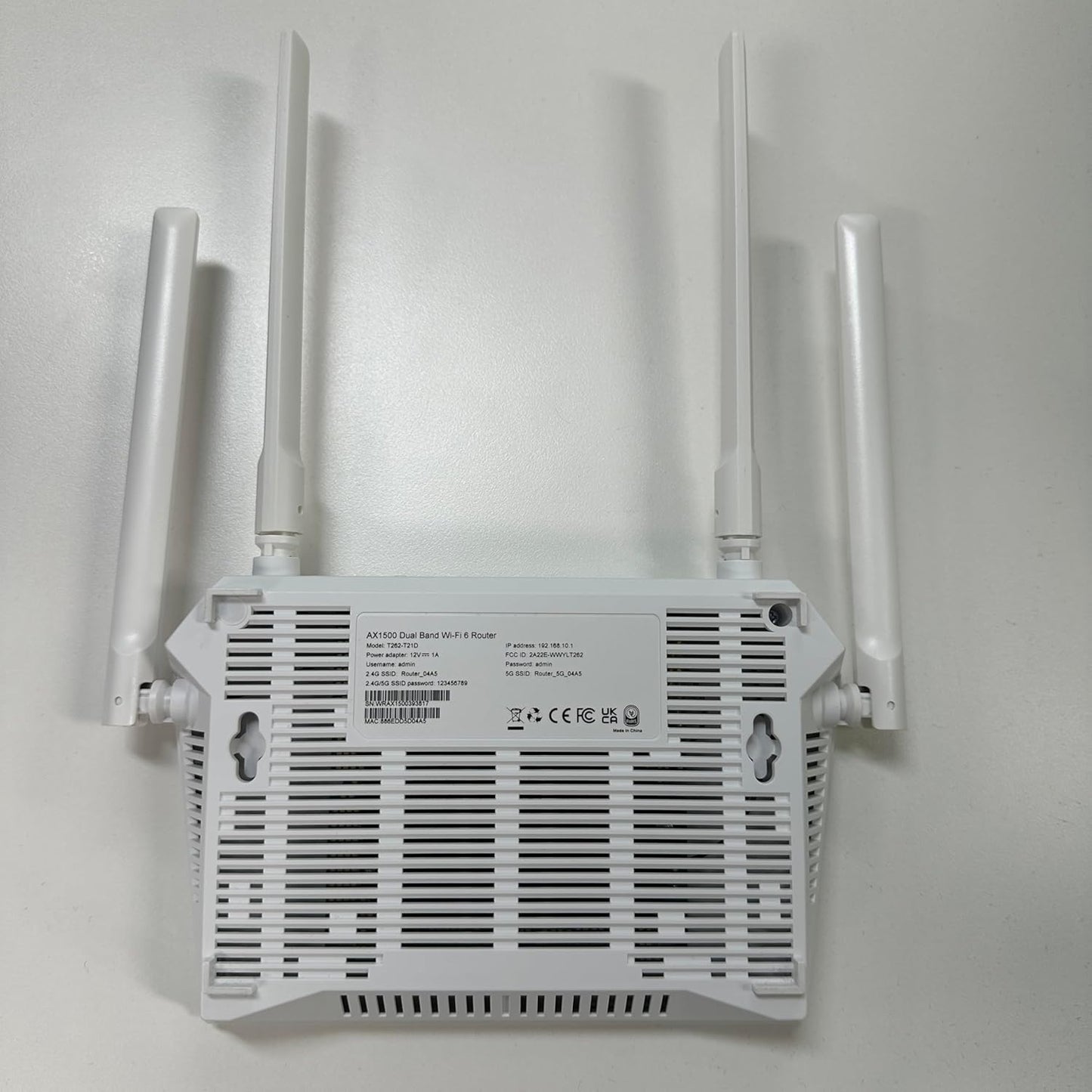 U-SPEED AX1500 6 1.5 WPA3, WiFi Router Dual Band Wireless Internet Router, Wireless Speed Up to Gbps, Full Gigabit