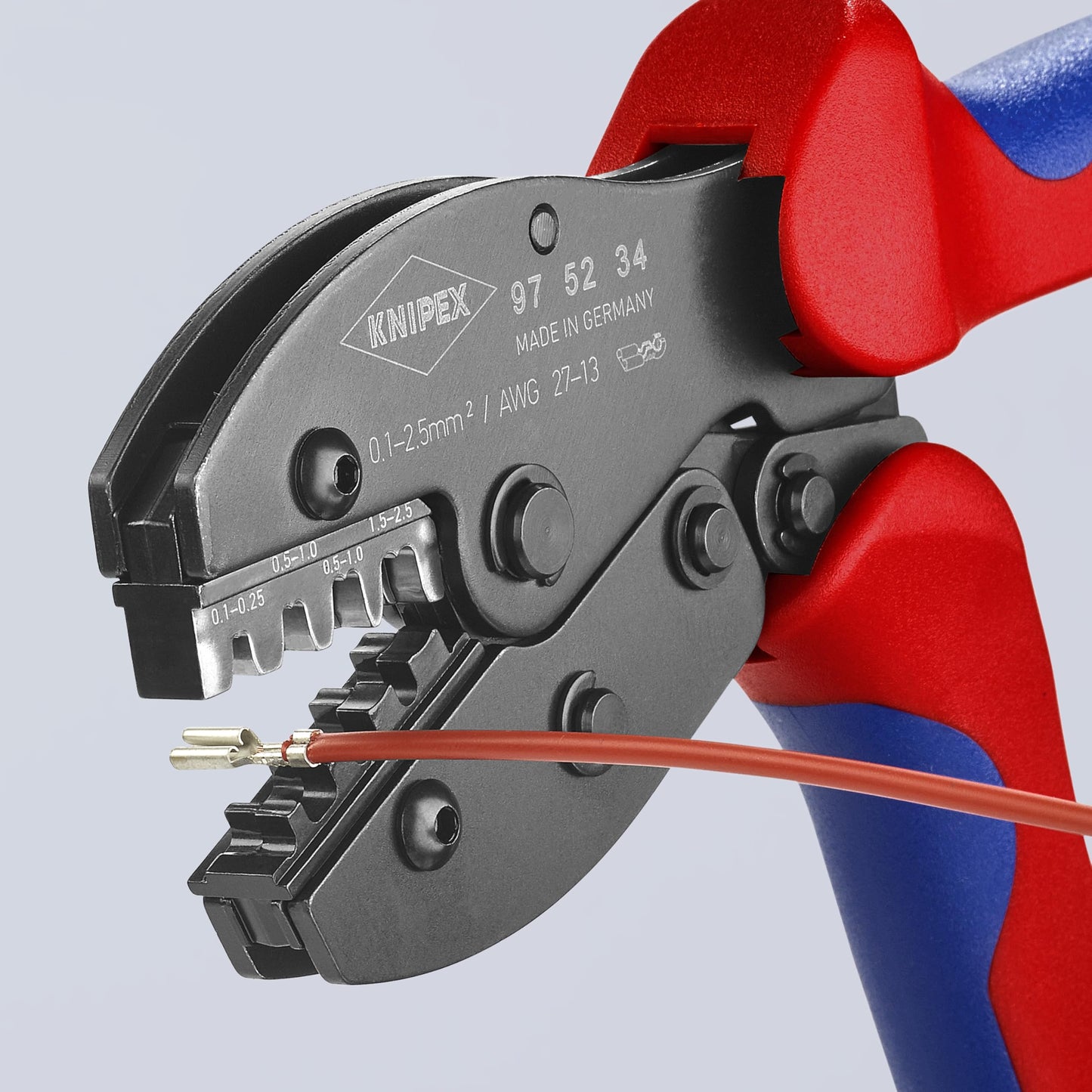 KNIPEX 97 52 34 4-Position Contact Crimping Pliers