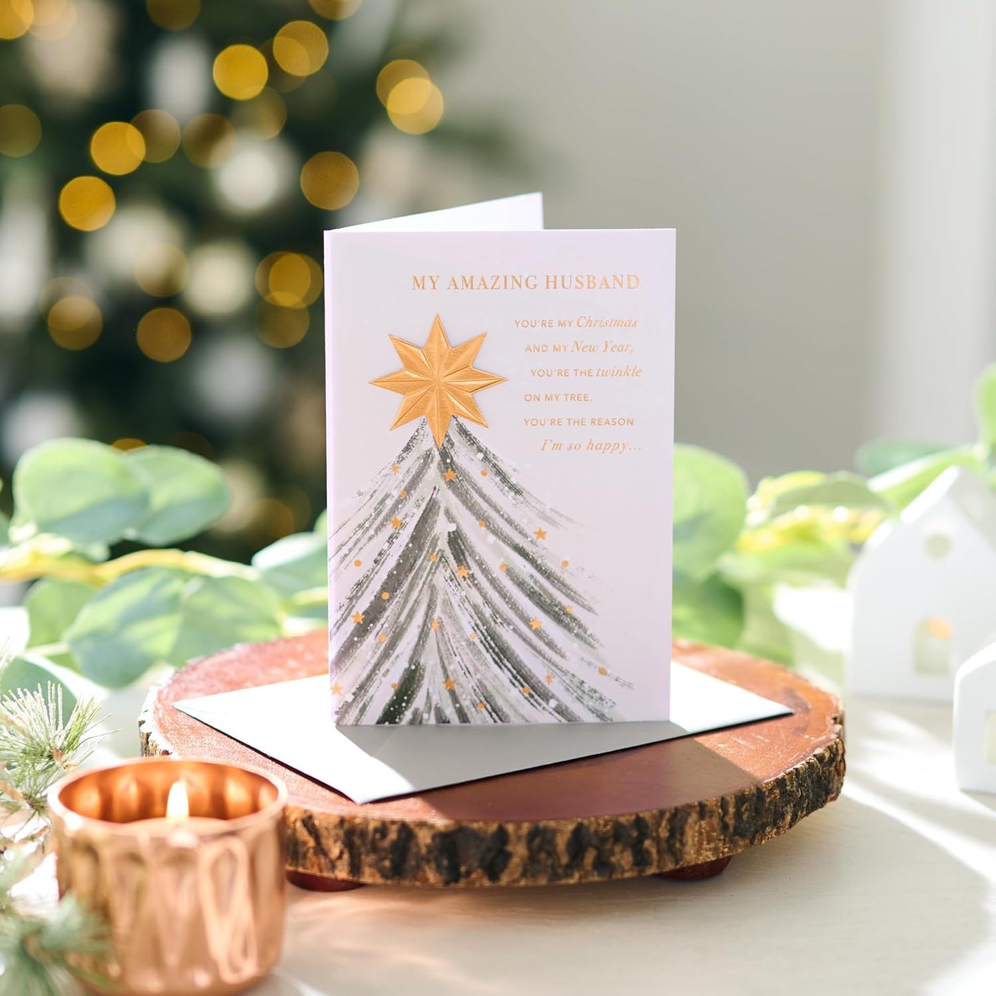 American Greetings Christmas Card - Heartfelt Message for Husband | Everything to Me Design