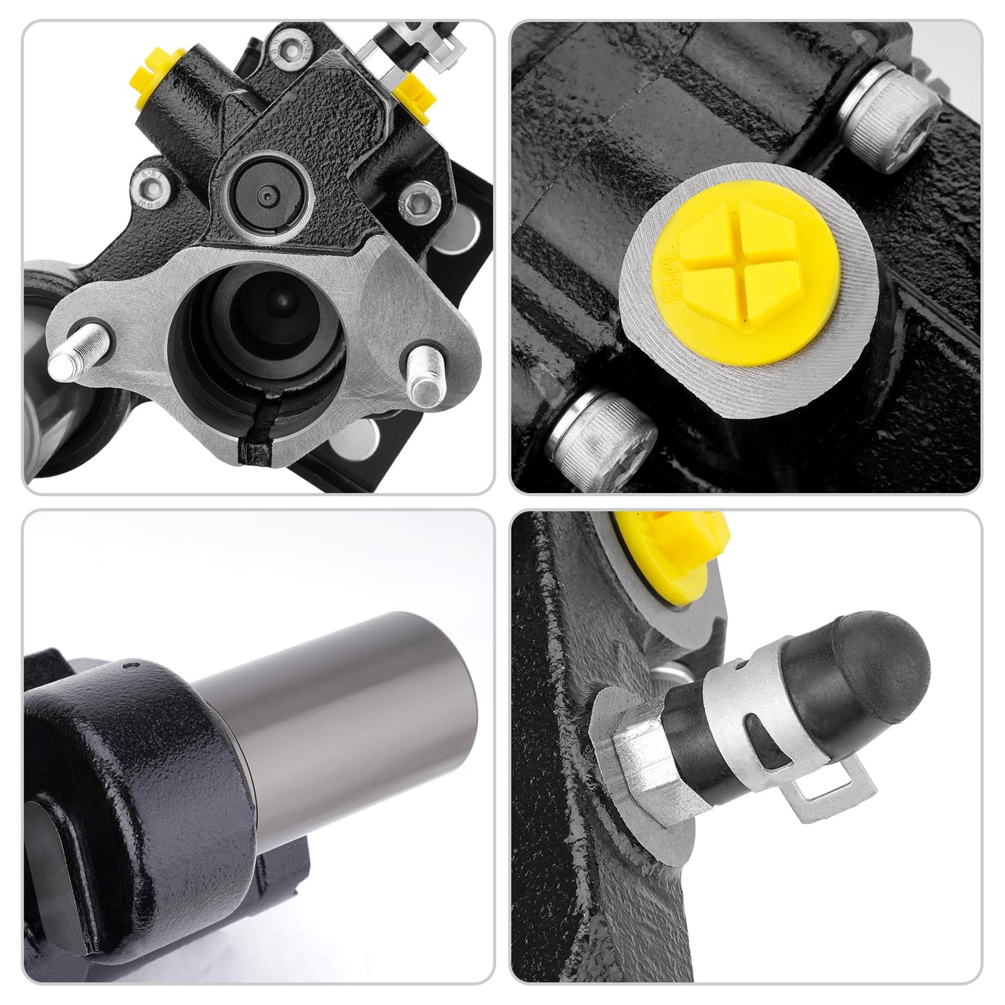 52-7416 Hydraulic Power Brake Booster Compatible with Ram 2500 3500 4000 4500 5500 2011-2018, 4.7L 5.7L 6.4L 6.7L V8, Replace # 52013874AC, 52013874AD, 52013874AE, 52013874AF, 68144663AA