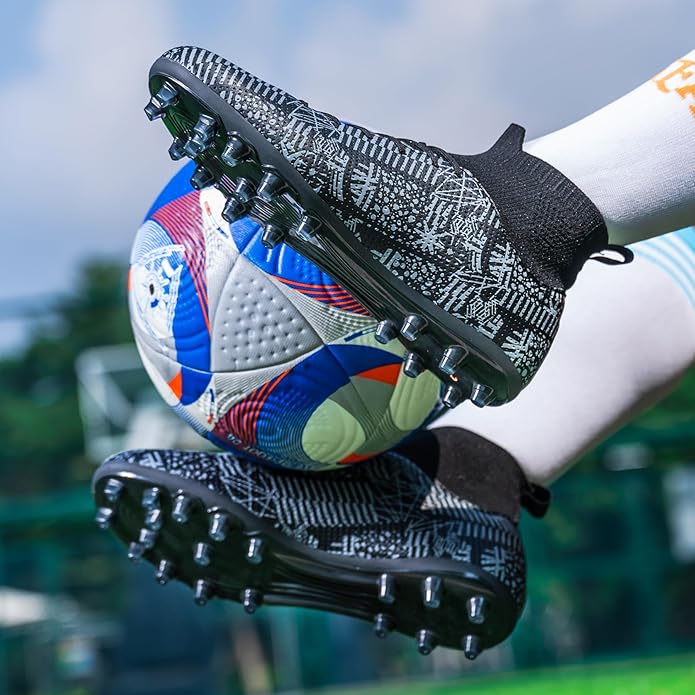 Boys Soccer Cleats Kids Soccer Shoes Girls Football Shoes