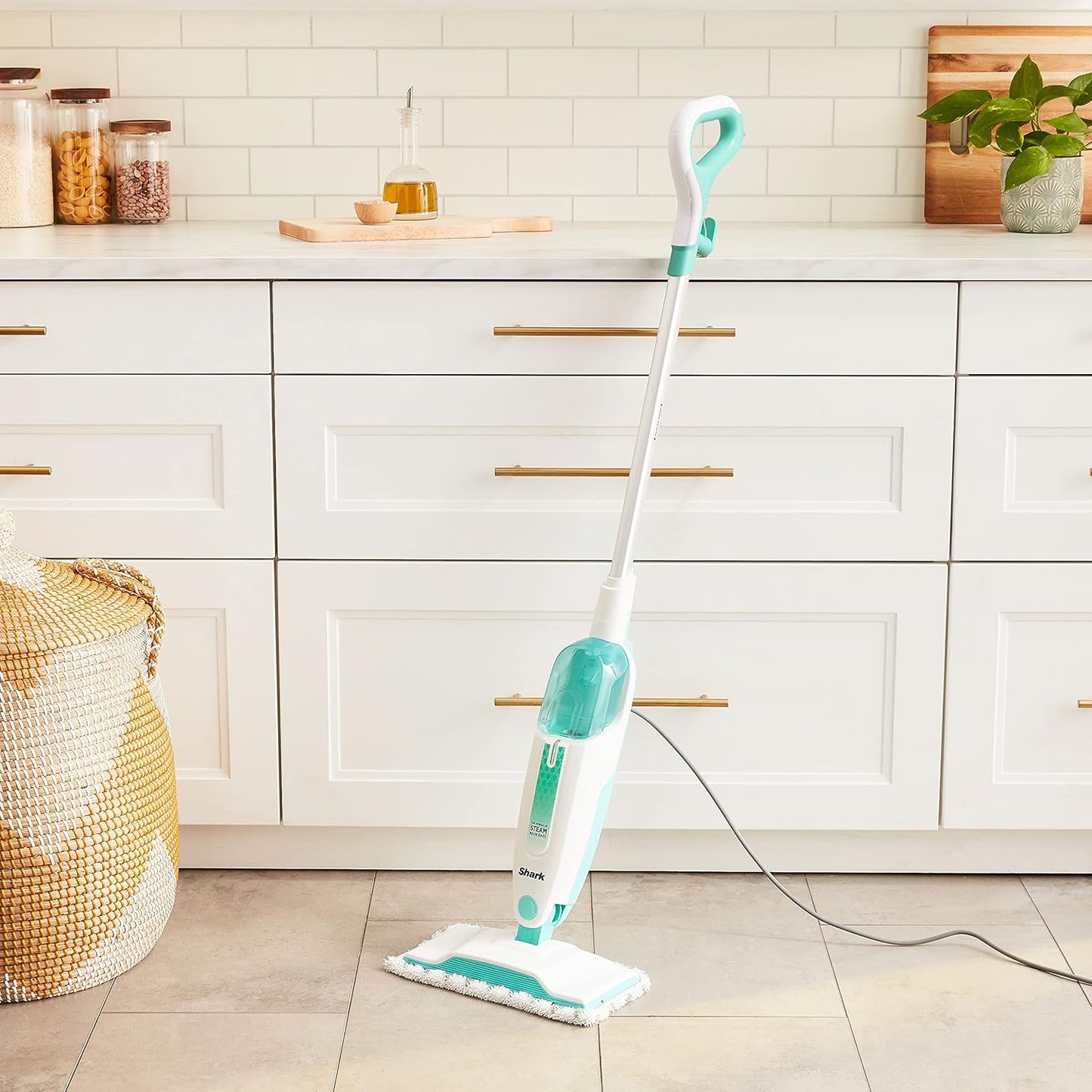 Shark Steam Mop - Powerful Cleaning with Quick-Dry Technology | Lightweight & Easy to Use